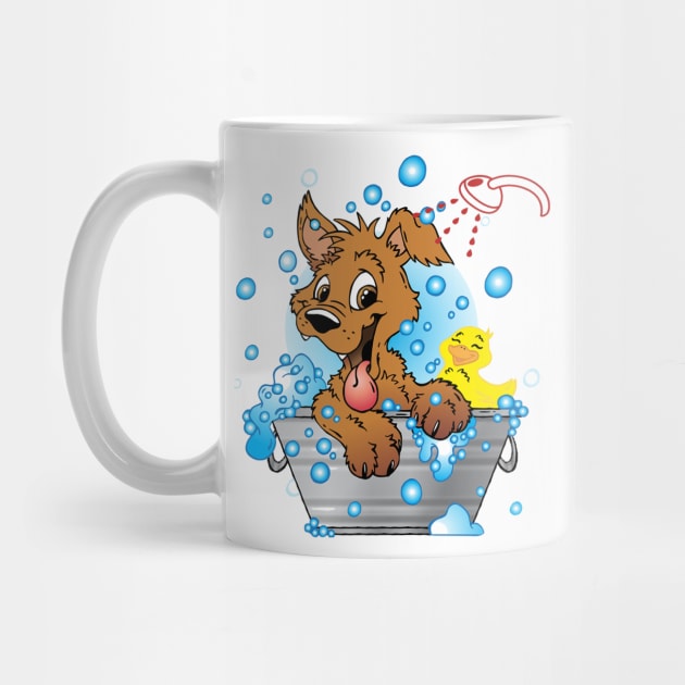 Dog shower by aimadkhouya